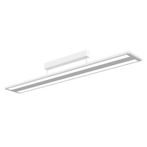 PRIOS Stropní svítidlo Prios Yuela LED, DALI, 120 cm, bílé