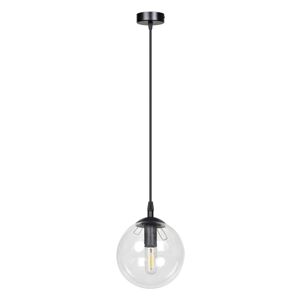 EMIBIG LIGHTING Závěsné světlo Glassy, 1 zdroj, centrální, čirá