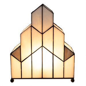 Clayre&Eef Stolní lampa 5LL-6119, design Tiffany