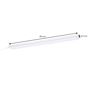 PRIOS Prios Ashtonis LED podhledové světlo, hranaté 40cm