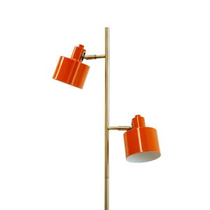 Dyberg Larsen Dyberg Larsen Ocean stojací lampa 2x oranž/mosaz