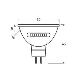 OSRAM OSRAM LED reflektor GU5.3, CCT, 12 V AC/DC, 5,6 W, 36°