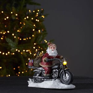 STAR TRADING Merryville LED světlo, Santa na motocyklu