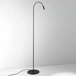 Egger Licht Egger Zooom LED stojací lampa s ramenem, černá