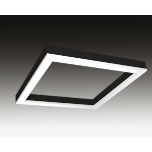 SEC Stropní nebo závěsné LED svítidlo WEGA-FRAME2-CB-DIM-DALI, 90 W, černá, 1444 x 1444 x 65 mm, 4000 K, 12000 lm 321-B-116-01-02-SP