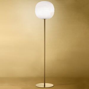 Foscarini Foscarini Gem terra stojací lampa, zlatá