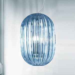 Foscarini Foscarini Plass media závěsné světlo E27, modrá