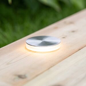 Markslöjd Garden 24 Decklight stříbrná světlo boční Ø6cm