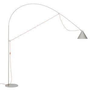 midgard midgard AYNO stojací lampa 290cm šedá/oranž 2 700K