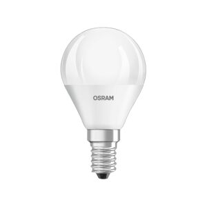 OSRAM OSRAM LED kapka E14 4,9W Base P40 840 matná 3ks