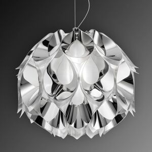 Slamp Slamp Flora - závěsné světlo, stříbrné, 50 cm