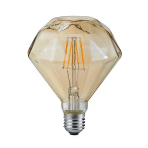 Trio Lighting LED žárovka E27 4W 2.700K Diamant opt.vlák.jantar