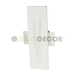 ACA Lighting Gypsum zapuštěné sádrové svítidlo G8008MR