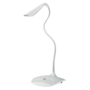 EMOS LED stolní lampa D08, bílá s USB 1538080200