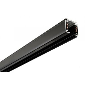 Light Impressions Deko-Light 3-fázový kolejnicový systém - D Line DALI přisazená kolejnice 1m, černá 710501