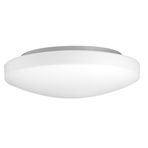 Nova Luce Klasické koupelnové stropní svítidlo Ivi z bílého opálového skla - 1 x 60 W, pr. 260 x 70 mm NV 6100521