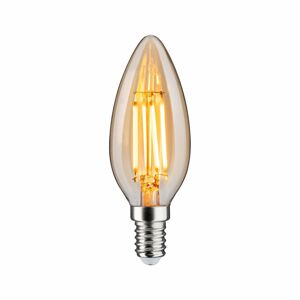 PAULMANN 1879 Filament 230V 3-krokové-stmívatelné LED svíčka E14 3 Step Dim 4,9W 1800K stmívatelné zlatá