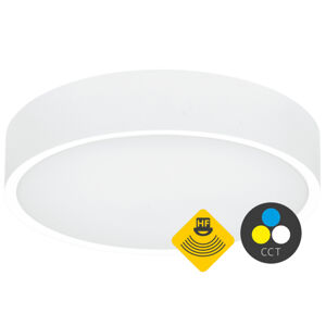 Ecolite LED svítidlo vč. HF senzoru 25W,CCT, 2750lm,IP65,bílá WMAT350/HF-25W/BI