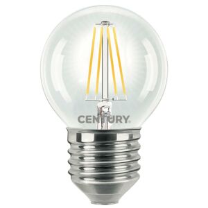 CENTURY LED FILAMENT MINI GLOBE ČIRÁ 4W E27 2700K 470Lm 360d 45x72mm IP20 CEN INH1G-042727