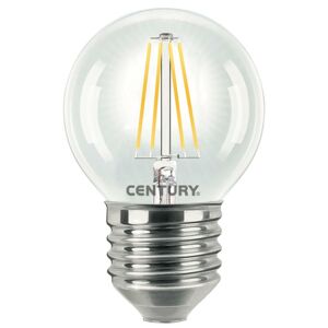 CENTURY LED FILAMENT MINI GLOBE ČIRÁ 4W E27 4000K 470Lm 360d 45x72mm IP20 CEN INH1G-042740