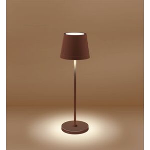 CENTURY Nabíjecí stmívatelné LED svítidlo LUME PLUS corten 2,2W 2700K IP54 USB Ra95