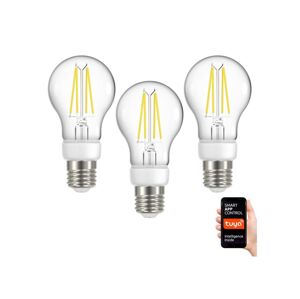 Neo  NEO 07713C-SADA 3x LED Stmívatelná žárovka NEO LITE E27/7W/230V Wi-Fi Tuya