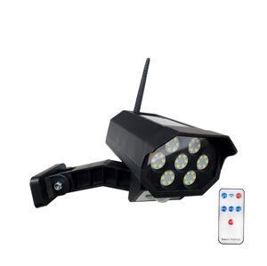 LED Solární maketa bezpečnostní kamery se senzorem LED/3,7V IP44 černá + DO