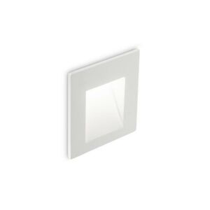 LED Nástěnné zápustné svítidlo Ideal Lux BIT BIANCO 4000K 269030 3W 230lm 4000K IP65 6,5cm bílé