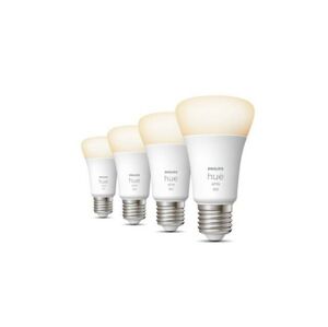 PHILIPS HUE Hue Bluetooth LED White set 4ks žárovek Philips 8719514319141 E27 A60 9W 806lm 2700K stmívatelné