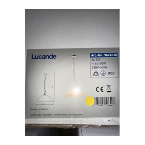 Lucande Lucande - Lustr na lanku LOURENCO 3xE27/60W/230V