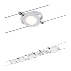 Paulmann Paulmann 94106 - SADA 6xLED/4W Lustr na lanku ROUNDMAC 230V bílá