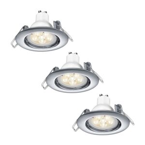 Trio TRIO - SADA 3x LED Stmívatelné podhledové svítidlo 1xGU10/5,5W/230V